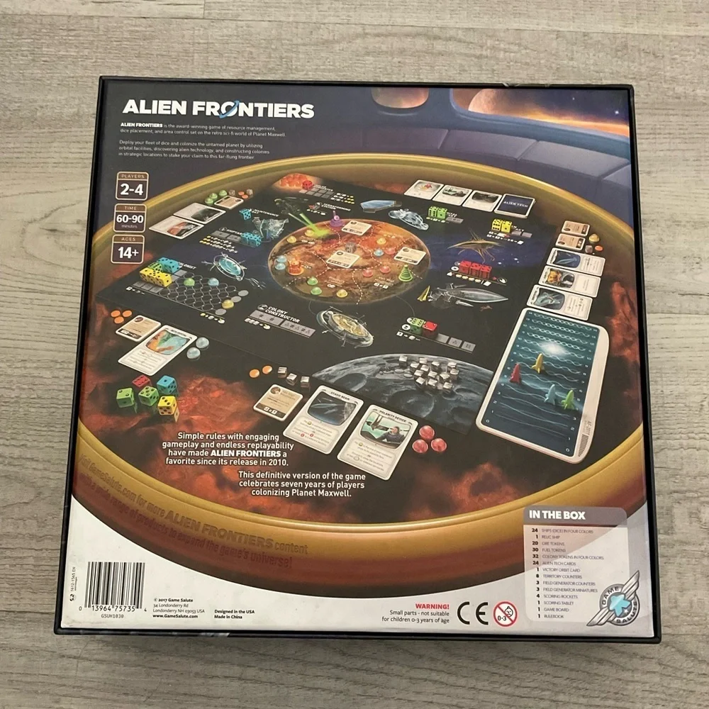 Alien Frontiers Board Game